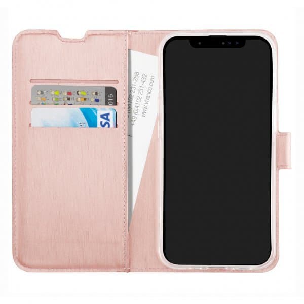 Vivanco IPhone 13 Pro Fodral Classic Wallet Roseguld Elgiganten