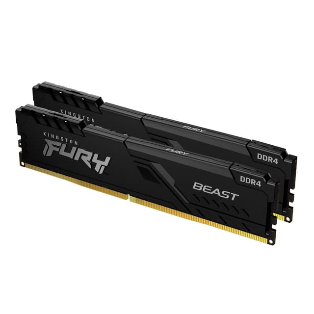 Kingston FURY Beast 32GB DDR4 RAM 3600MT/s CL18 (svart)