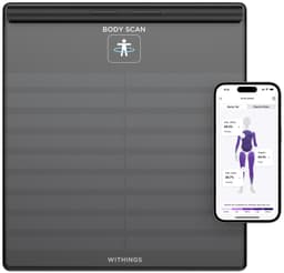 Withings Body Scan badrumsvåg WBS08-Black-All-Inter