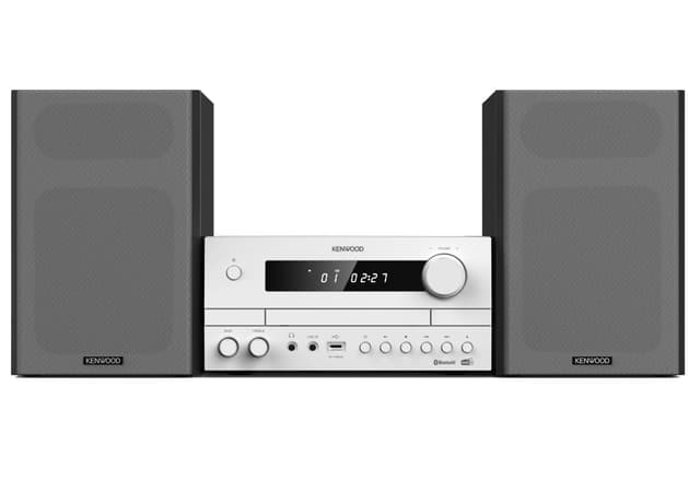 Kenwood M-822DAB Minisystem med Bluetooth och DAB+ (Vit)