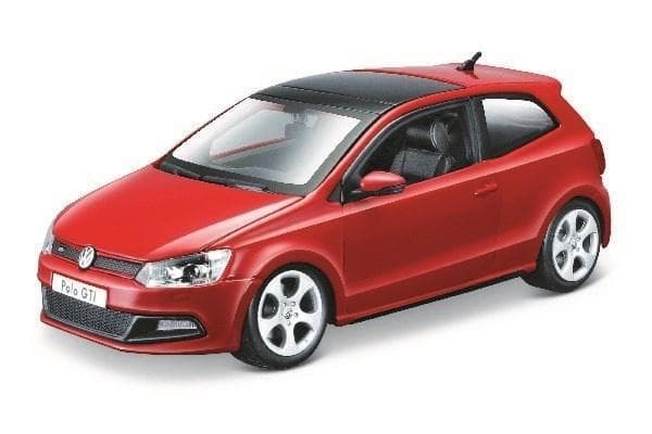 VW Polo GTI Mark 5 1:24 red