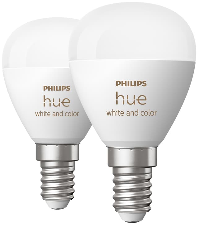 Philips Hue Luster LED-lampa WCA 5,1 W P45 E14 2 st