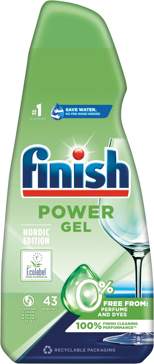 Finish PowerGel maskindiskmedel gel 3266953