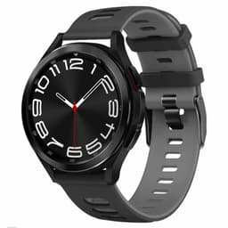 Twin Sport Armband Samsung Galaxy Watch 6 Classic (43mm) - Svart/grå