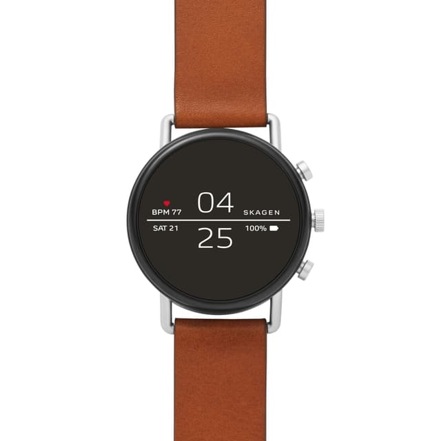 Skagen Falster smartwatch (stål/brun)