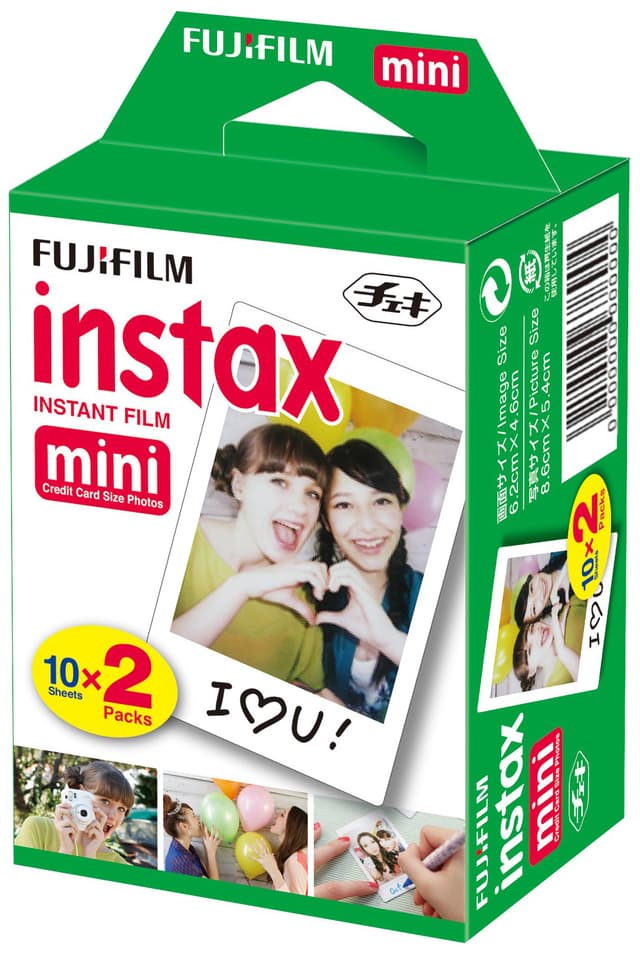 Fujifilm Instax Mini film (2x 10- ark)