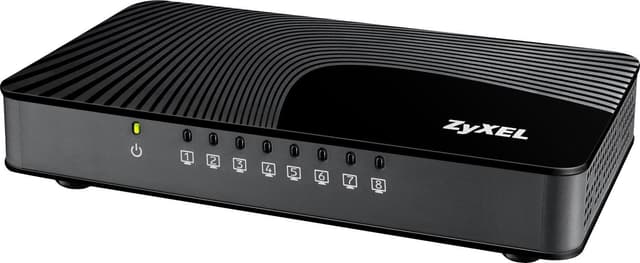 ZyXEL GS-108SV2 8-Port Desktop Gigabit Ethernet Media Switch