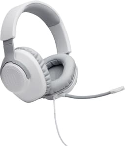 JBL Quantum 100 headset för gaming (vit)