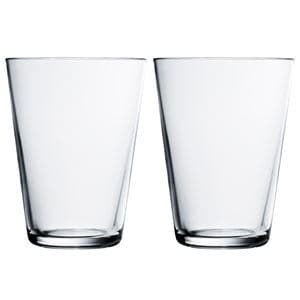 Iittala, kartio glas 40cl klar 2pk