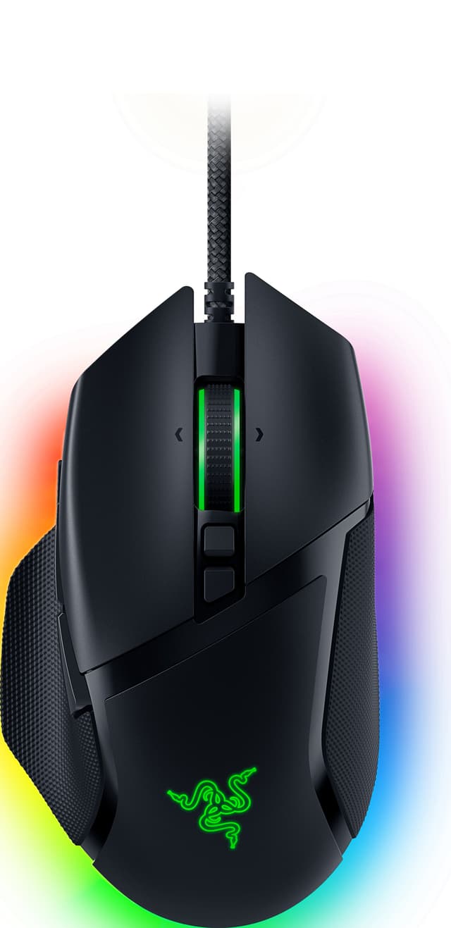 Razer Gaming-mus Basilisk V3, Optisk, 26000 DPI, Svart