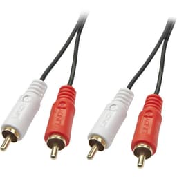 LINDY RCA Audio Anslutningskabel [2x RCA-hane - 2x