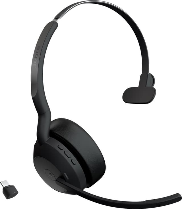 Jabra Evolve2 55 Link380c MS monoheadset (svart)