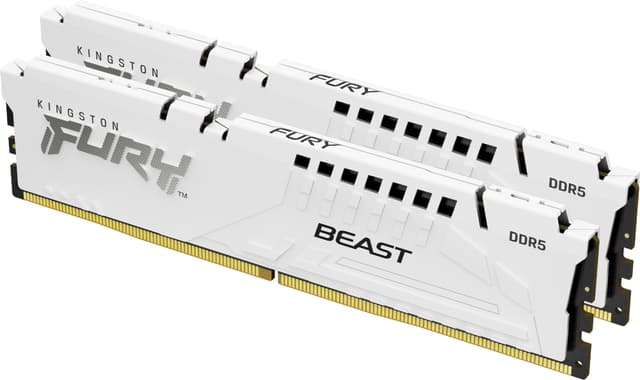 Kingston FURY Beast RGB 32GB DDR5 RAM 6000MT/s CL36 (vit)