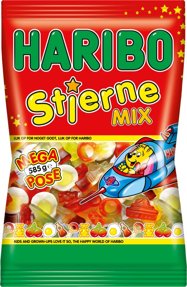 Haribo Stjerne Mix godis 2239