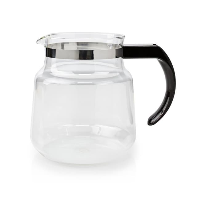 Nedis Glass kaffekannan | Kompatibel med: Moccamaster K / KB/ 1 0PL / Excellent 10S | 1.2 l | Svart