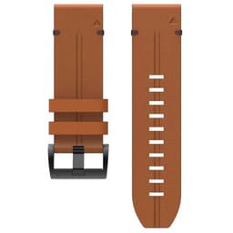 Nail läder klockarmband easyfit Garmin Enduro 2 - Chestnut Oak