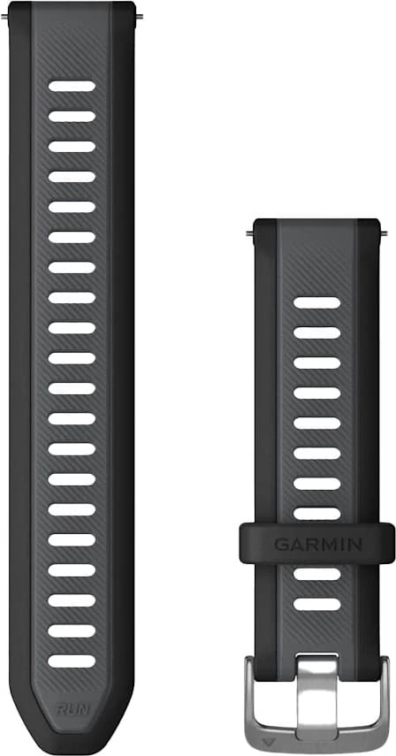 Garmin 20mm QuickRelease Silicone klockarmband (svart)