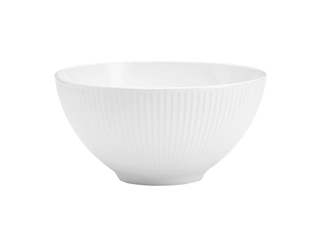 Pillivuyt Plissé Bowl Dia 20 cm 1,65 liter White