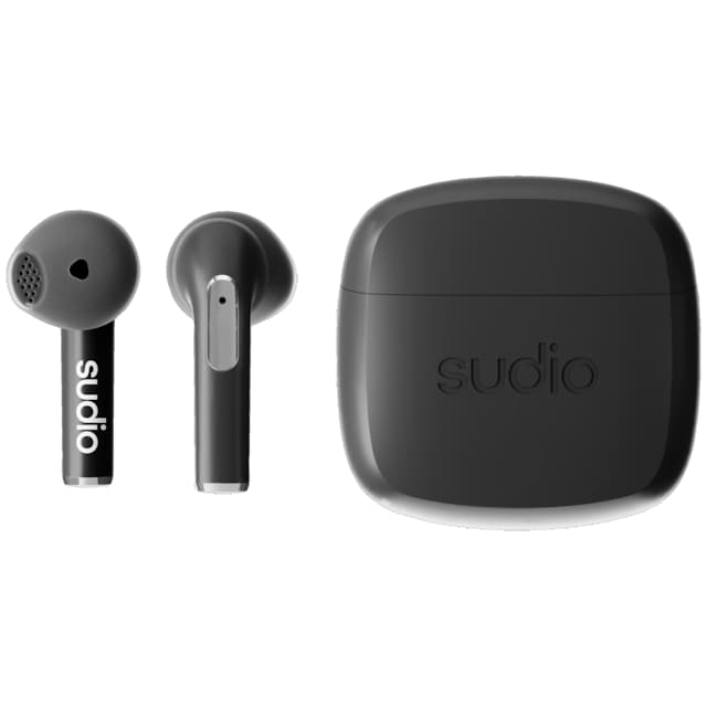 Sudio N2 trådlösa in ear-hörlurar (svarta)