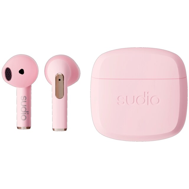 Sudio N2 trådlösa in ear-hörlurar (rosa)