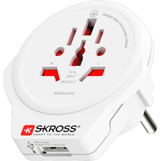 SKross World to Europe reseadapter 3310015