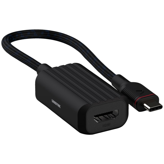 Unysink USB-C- till HDMI-adapter 10377 (svart)