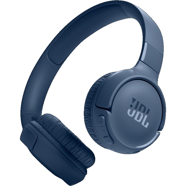 JBL Tune 525BT trådlösa on-ear hörlurar (blå)