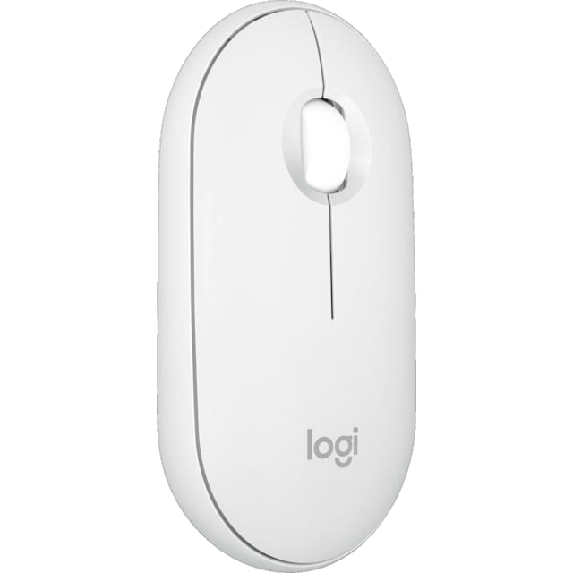 Logitech Pebble Mouse 2 M350s trådlös mus (Off-White)