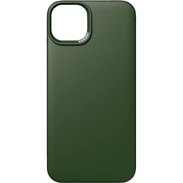 Nudient Thin iPhone 15 Plus skal (grönt)