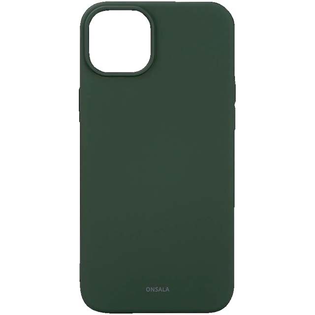 Onsala iPhone 15 Plus silikonskal (grönt)