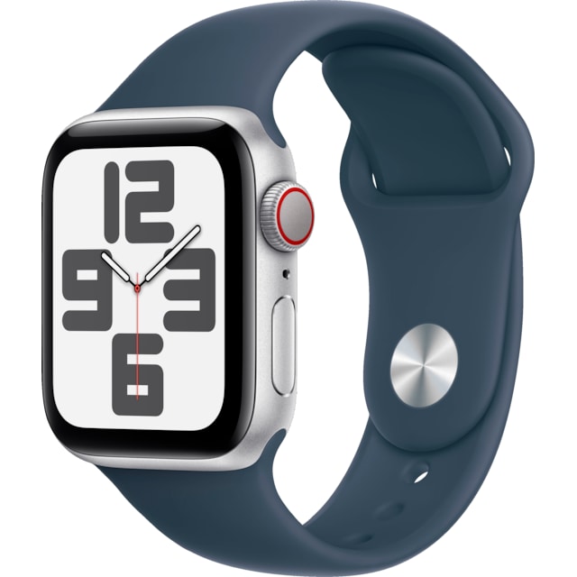 Apple Watch SE 2nd Gen 40mm LTE (Silver Alu/Storm blue sportband M/L)