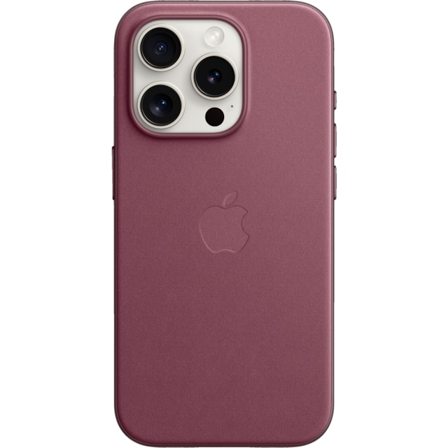 iPhone 15 Pro FineWoven skal med MagSafe (mulberry)