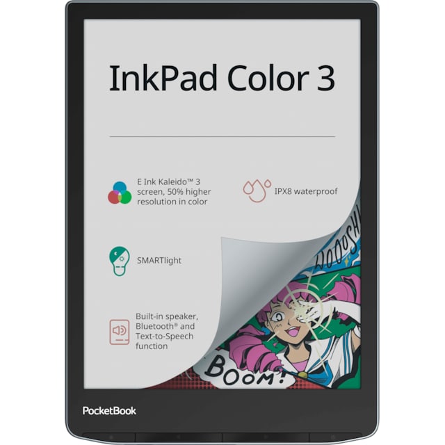 PocketBook InkPad Color 3 e-bok 32 GB (svart)