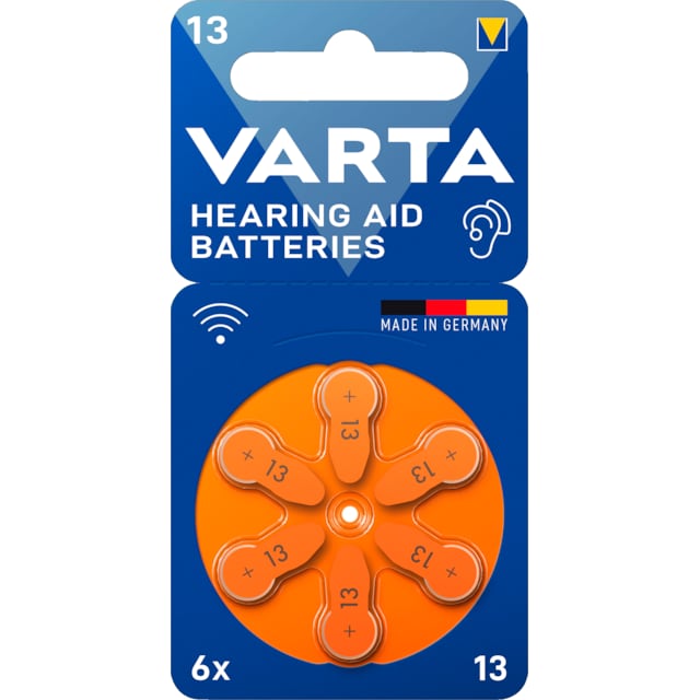 Varta 13 batterier för hörapparat 7042215 (6-pack)
