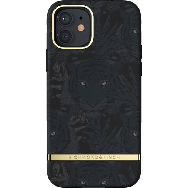 Richmond & Finch iPhone 12 Pro fodral (black tiger)
