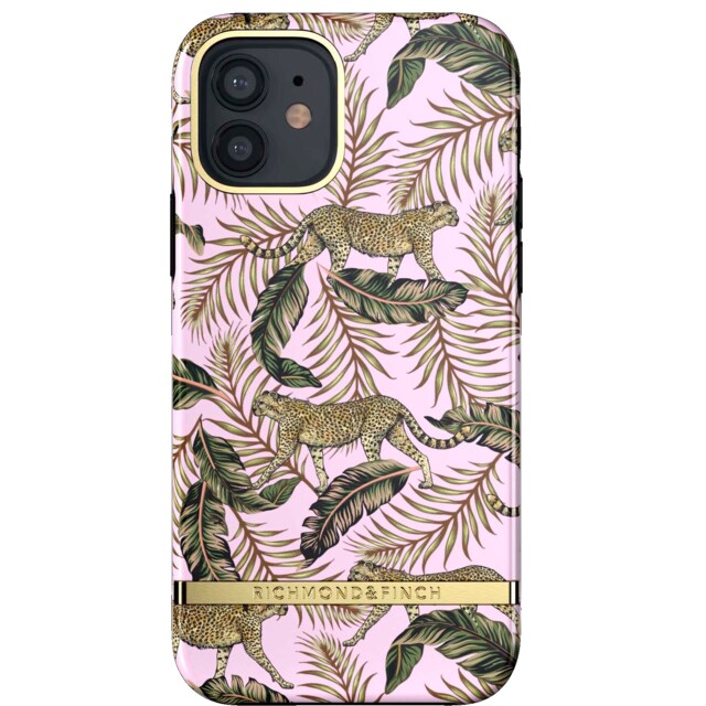 R&F telefonfodral för iPhone 12/12 Pro (pink jungle)