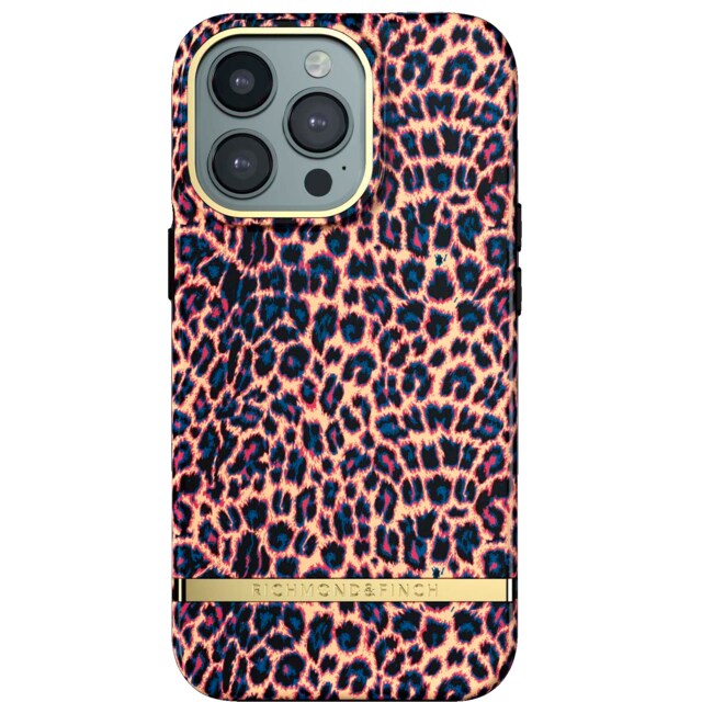 R&F telefonfodral för iPhone 13 Pro (apricot leopard)