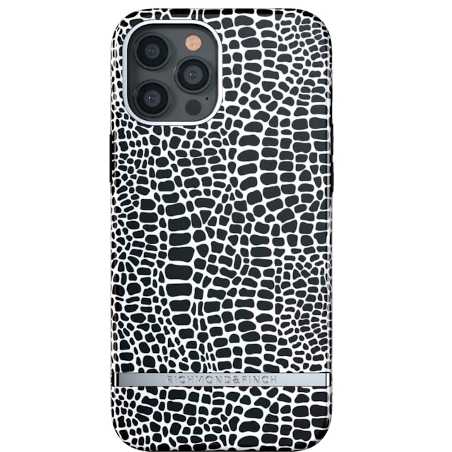 R&F telefonfodral för iPhone 12 Pro Max (black croc)