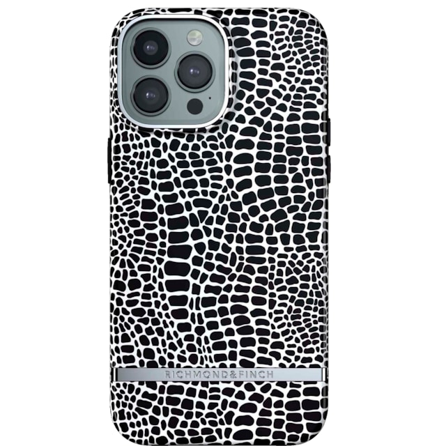 R&F telefonfodral för iPhone 13 Pro Max (black croc)