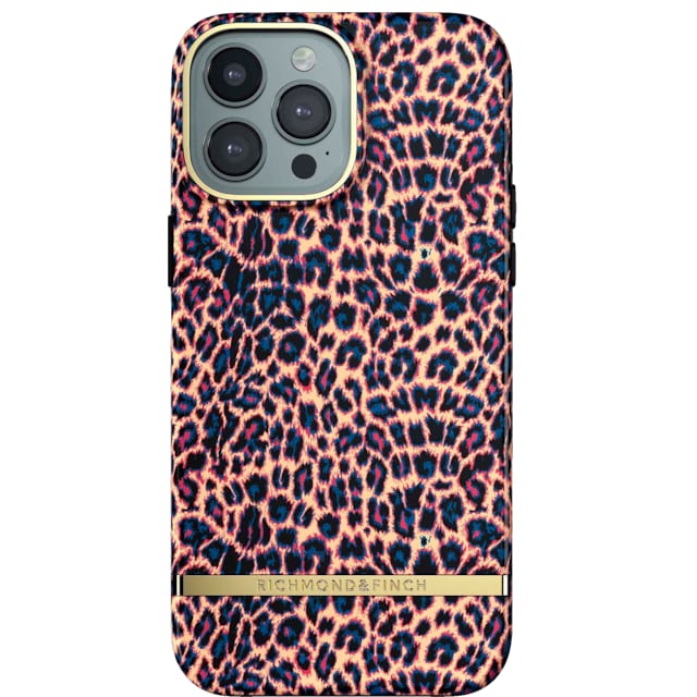 R&F telefonfodral för iPhone 13 Pro Max (apricot leopard)