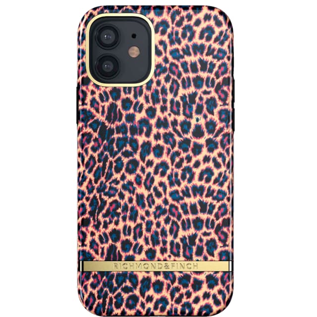 R&F telefonfodral för iPhone 12/12 Pro (apricot leopard)