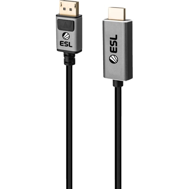 ESL Gaming DP-HDMI-kabel (3 m)