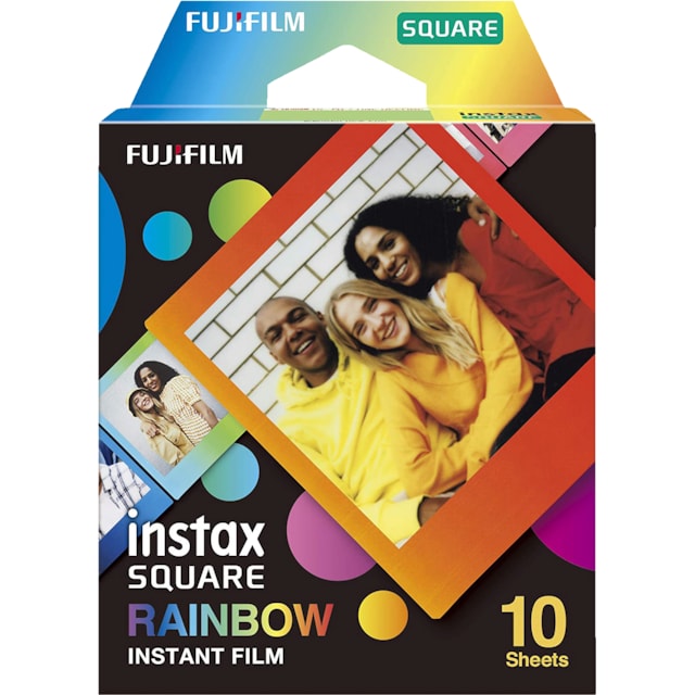 Fujifilm Instax Square Rainbow direktfilm
