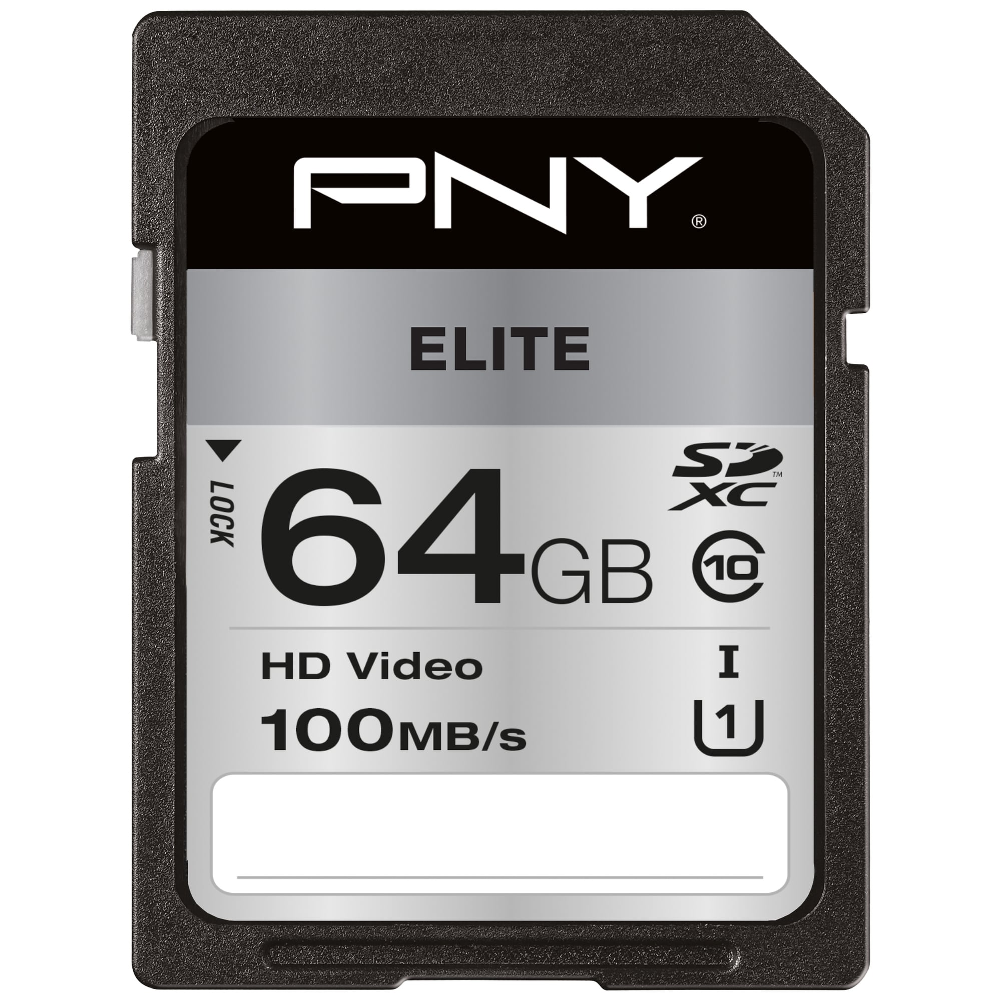 PNY Elite SDXC minneskort 64 GB - Elgiganten