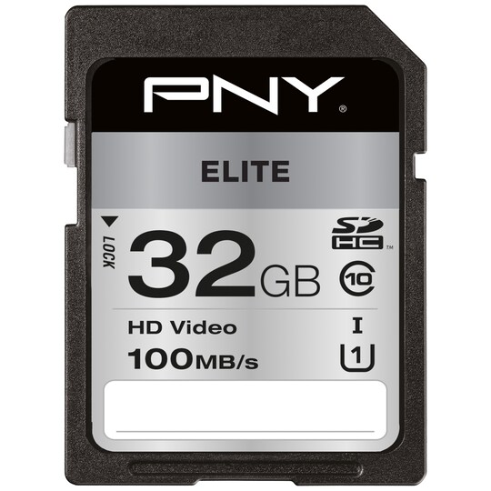 PNY Elite SDHC minneskort 32 GB - Elgiganten