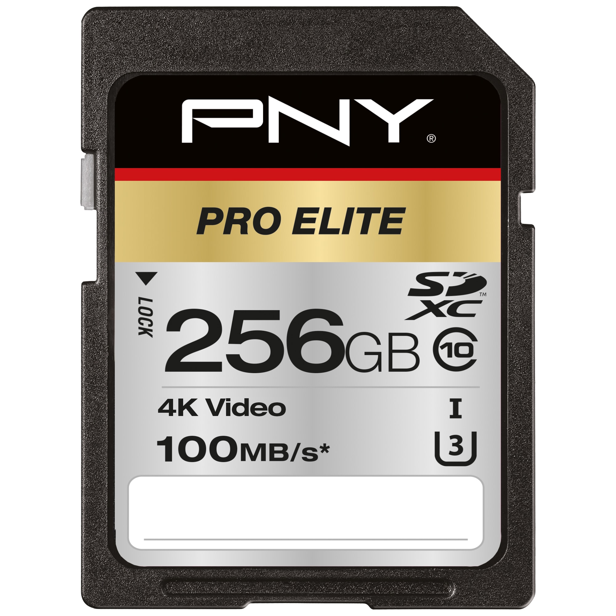 PNY Pro Elite SDXC minneskort 256 GB - Elgiganten