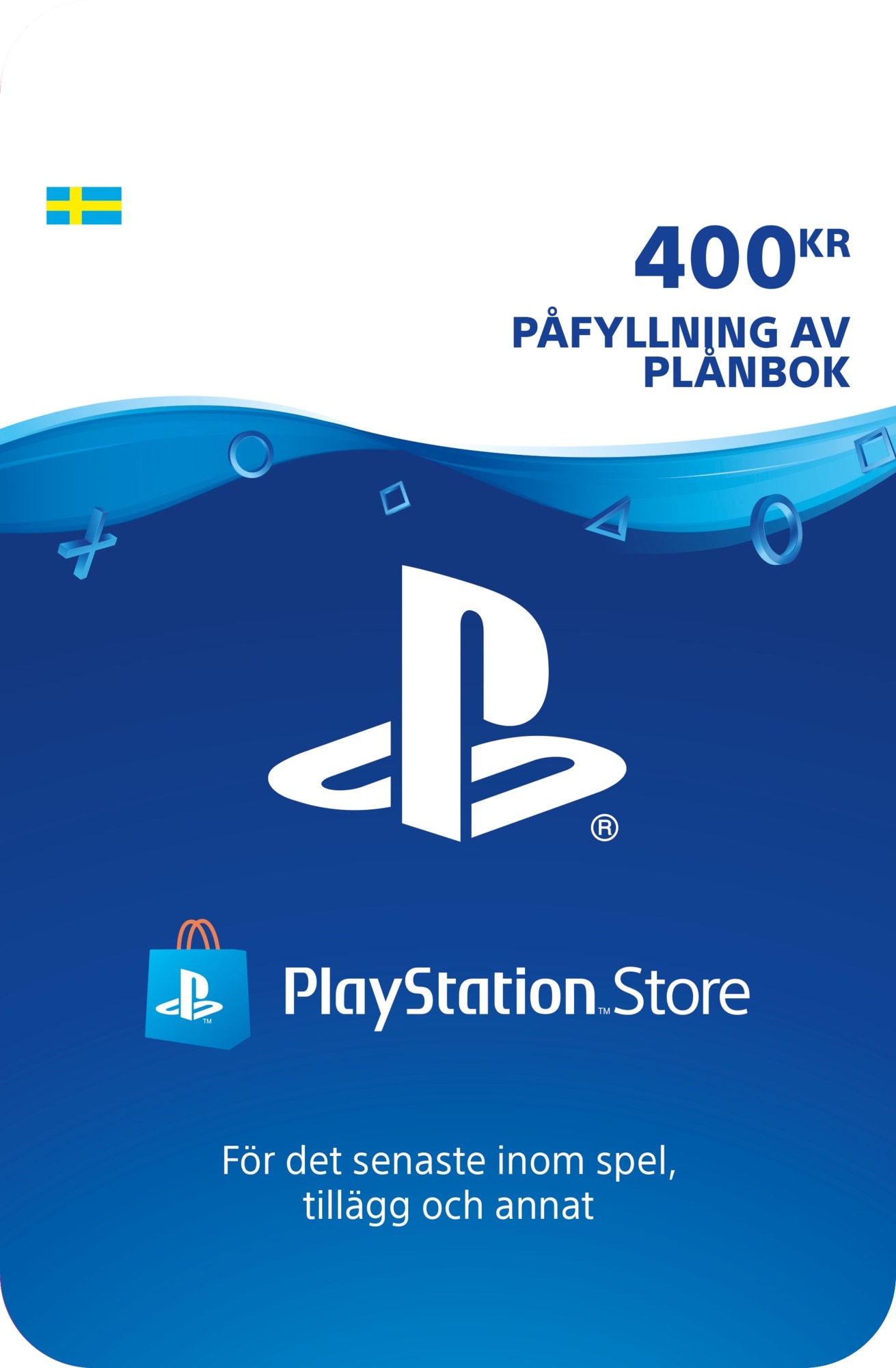 Playstation Live Network Card (PSN) - PS4, PS3, PSP, PS Vita - 400 SEK -  Elgiganten