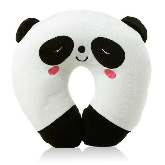Rund Nackkudde för barn - Panda - Elgiganten