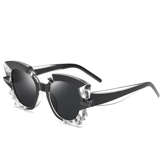 Solglasögon dam UV400 med kristalldekor Svart - Elgiganten