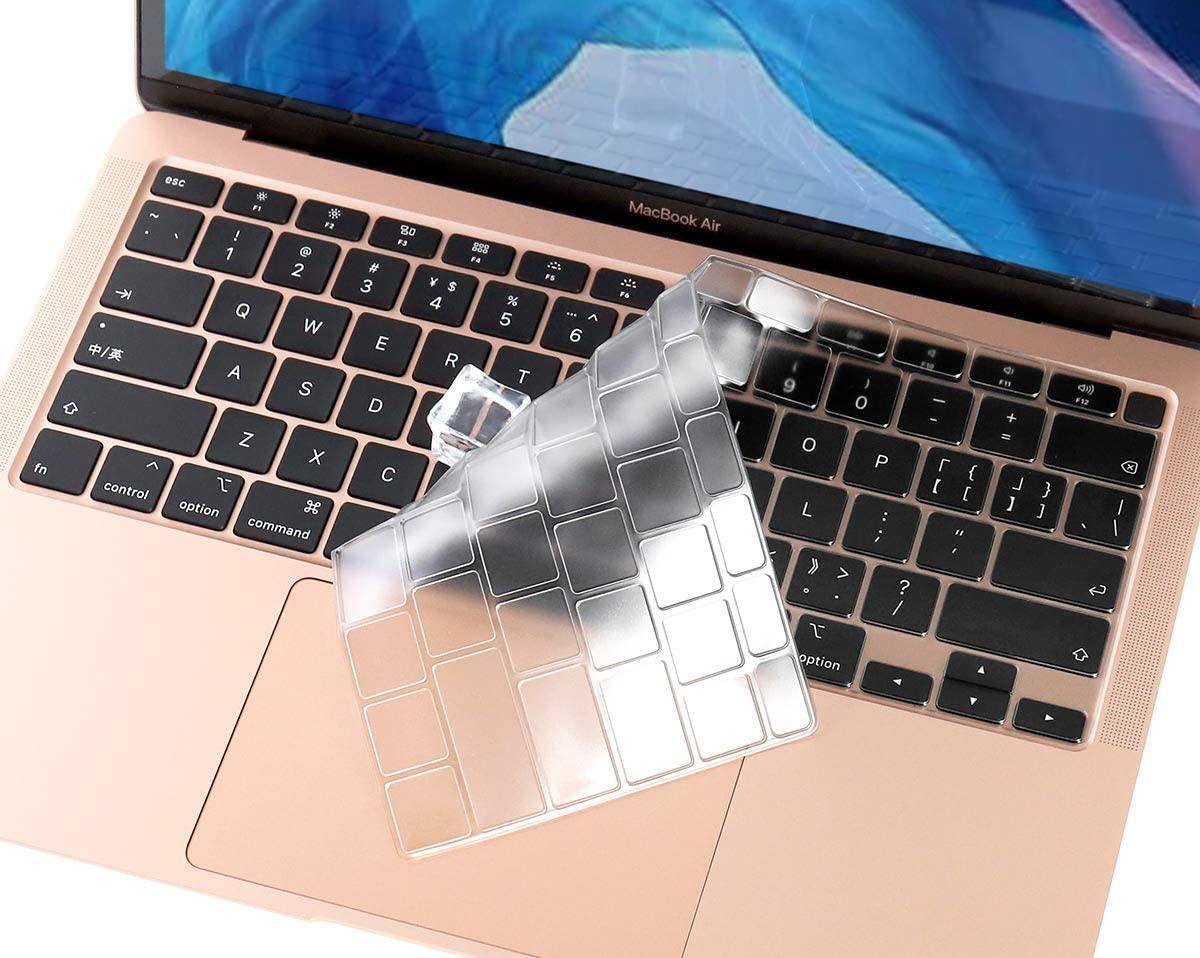 Tangentbordsskydd för MacBook Air 13"" silikon Transparent - Elgiganten